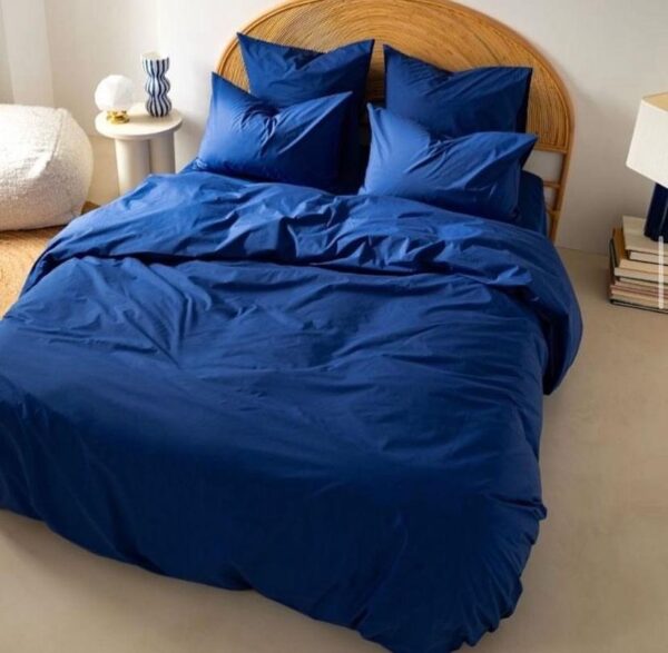 Navy blue duvet set