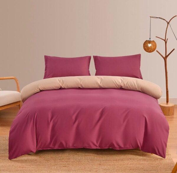 Pink duvet set