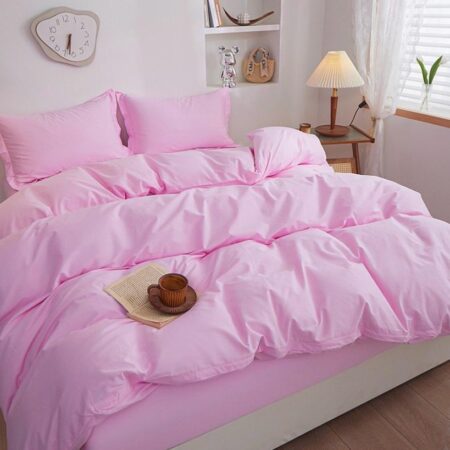 pink duvet set