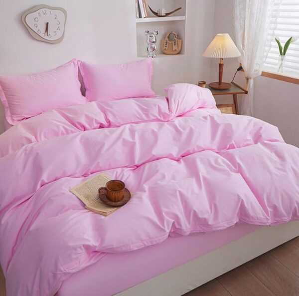 pink duvet set