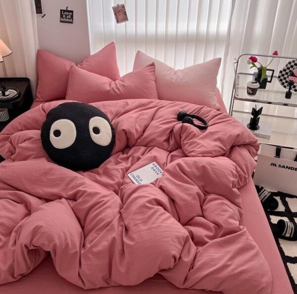 pink duvet set