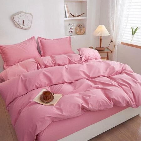 pink duvet set