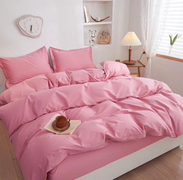 pink duvet set