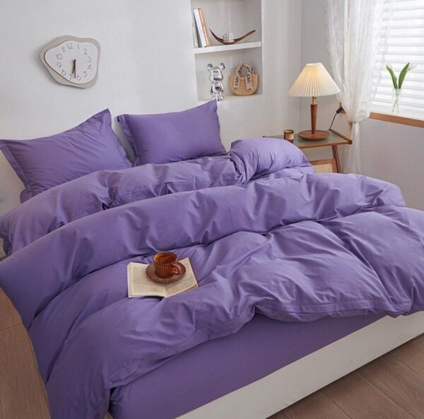 purple duvet set