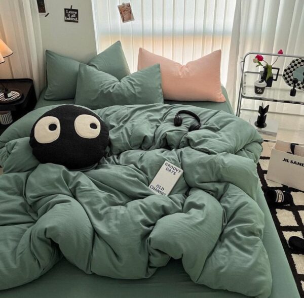 Green duvet set