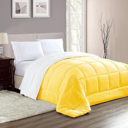 yellow duvet set