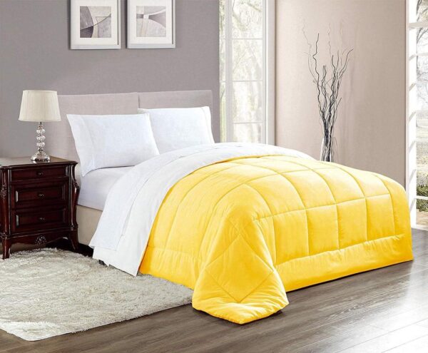 yellow duvet set