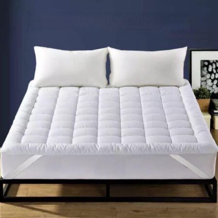 3D 7D Spinal Fiber Filling Mattress Topper-Pain Relief Mattress Topper Supportive and Breathable (3 by 6, 4 by 6, 5 by 6, 6 by 6, 6 by 7, 7 by 7)