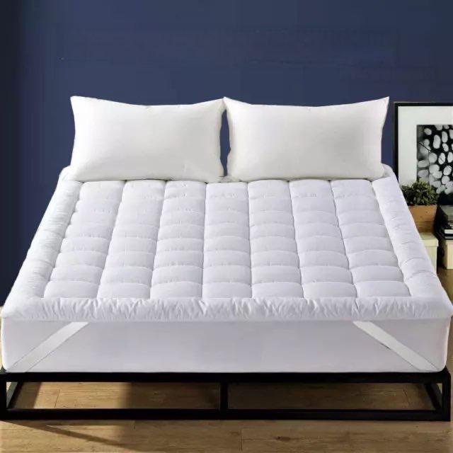 3D 7D Spinal Fiber Filling Mattress Topper-Pain Relief Mattress Topper Supportive and Breathable (3 by 6, 4 by 6, 5 by 6, 6 by 6, 6 by 7, 7 by 7)