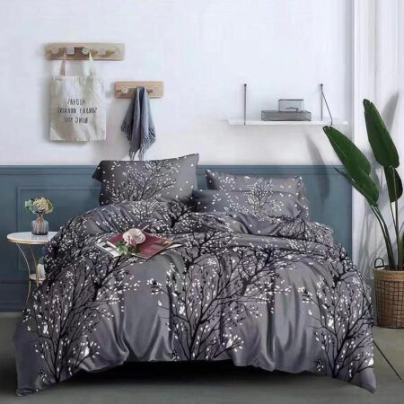 Tree Bedding Set - Matching Pillowcases and Bedsheet Included, Skin Friendly, Doesn't Shred nor Fade (4 x 6, 6 x 6, 6 x 7, 7 x 7)