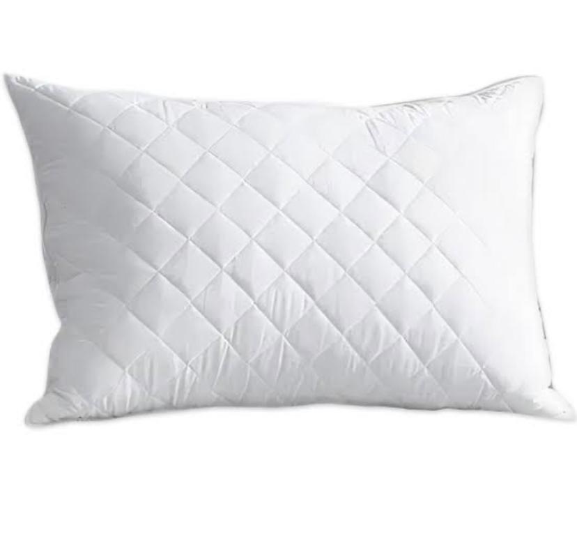 therapeutic Quilted Fiber Pillow-100% Ball Fibers Soft and Durability Quilted Cover-Easy Care Quilted Pillow for Sleeping - Image 2