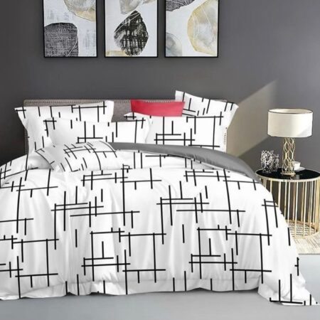 White Bedding Sets High Quality Bedding With Pillowcases and Bedsheet
