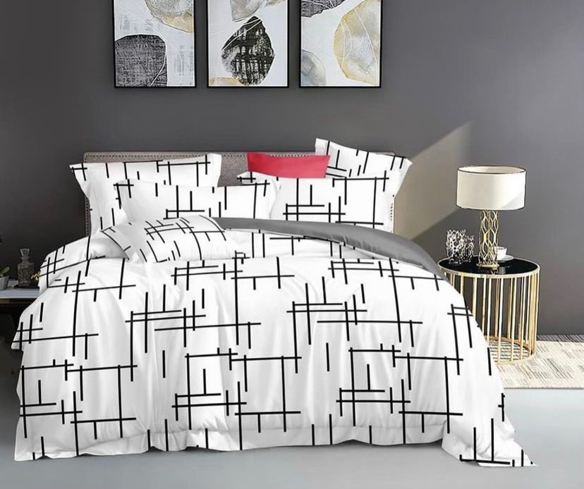 White Bedding Sets High Quality Bedding With Pillowcases and Bedsheet