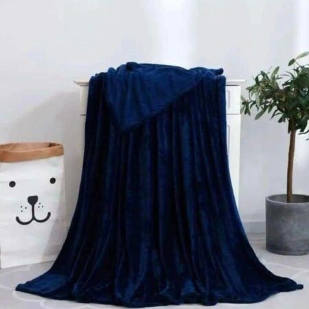 Blue Fleece Throw Blanket -Lightweight Cozy Soft and Lush Throw Blanket 6 by 6(72 x 75) Throw Blanket for Couch, Sofa, Bed, Souvenir, Perfect Gift