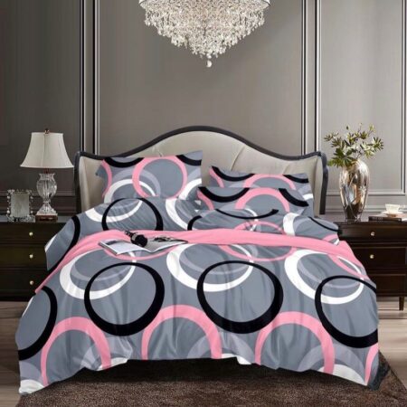 Circle Bedsheet and Pillowcases Sets High Quality Cotton Skin Friendly Finest Cotton (4 by 6, 6 by 6, 6 by 7, 7 by 7)