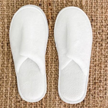 Closed-Toe Indoor Slippers, Non-Slip-Sweat Absorption