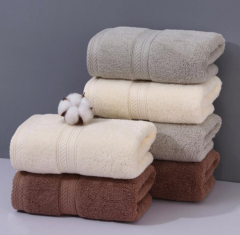 Fluffy Cotton Towel-High Absorbent Soft and Body Friendly Bath for Bathroom, Spa, Hotel, Gift (large) - Image 2