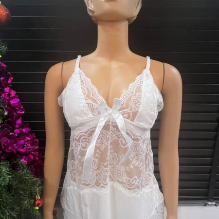 8-16 White Pyjama for Woman, 2 Piece Set