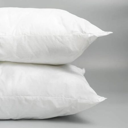Soft and Supportive Fibre Pillow, Breathable and Machine Washable Pillow Perfect for All Side Sleepers (20 x 30)