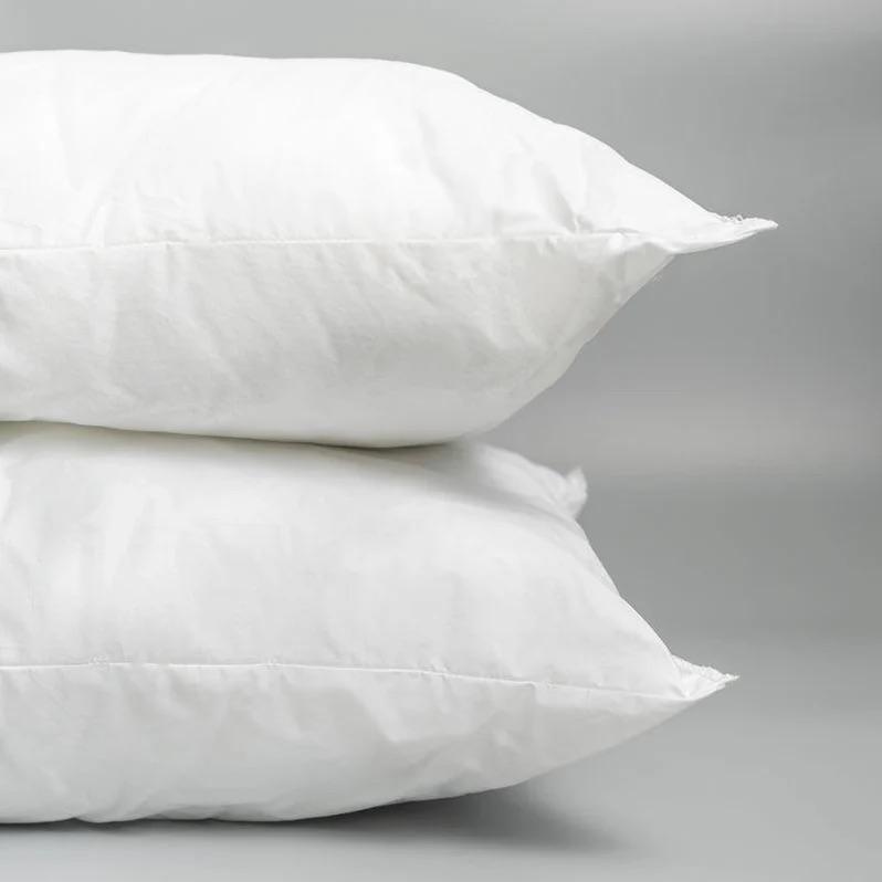 Soft and Supportive Fibre Pillow, Breathable and Machine Washable Pillow Perfect for All Side Sleepers (20 x 30)