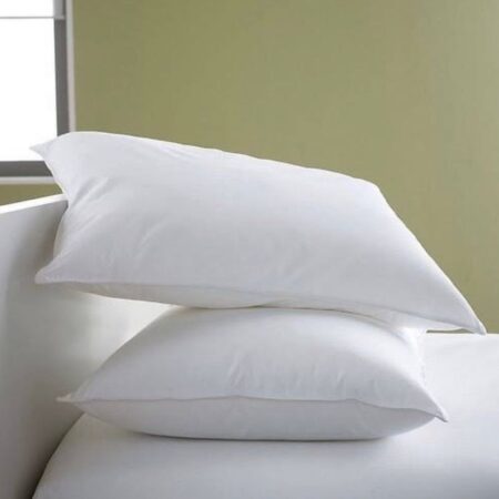 Soft Fiber Filled Pillow -Super Soft and Succulent Enhance Quality Sleep, Firm and yet Soft and Durable.