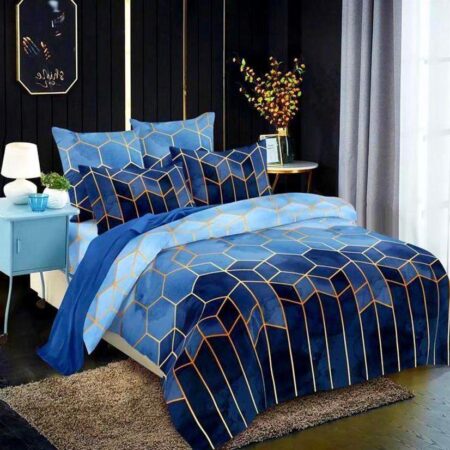Geometric Plaid Gilt Duvet Set, 4 by 6, 6 by 6, 6 by 7, 7 by 7