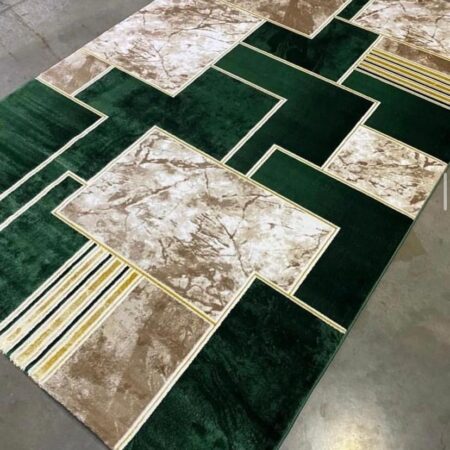 Green Gold Rug for living rooms Children Room, Decor Carpet 4 x 6, 5 x 7, 7 x 10, 8 x 11 Turkish Rug