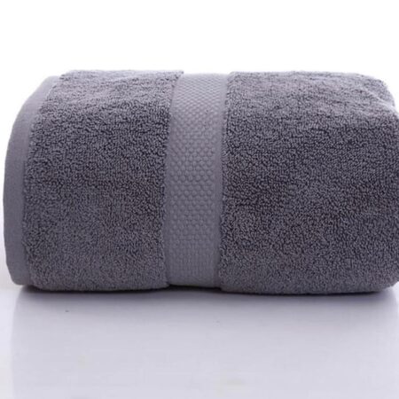 High Absorbent Bath Towel-Soft and Ecofriendly, 100% Soft Cotton Towel Ideal Spa, Hotel, Bathroom, Hand Towel (Extra Large, Large, Medium, Hand-Towel, Face-Towel)Grey