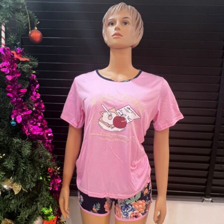 Light Pink Delicious Pyjama Set, size 12-14