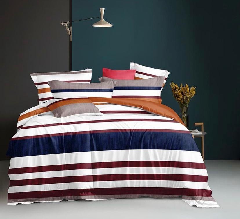 Multicolor Duvet Plus Matching Pillowcases and Bedsheet Set Perfect for any Decor, Doesn't Shred nor Fade,Easy Care, (4 by 6, 6 by 6, 6 by 7, 7 by 7) Breathable Fabric