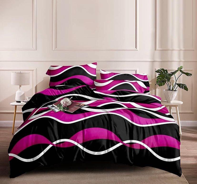 Multicolor Zig Zag Matching Pillowcases and Bedspread Set Finest Cotton Beautiful Zig Zag Design (4 by 6, 6 by 6, 6 by 7, 7 by 7)