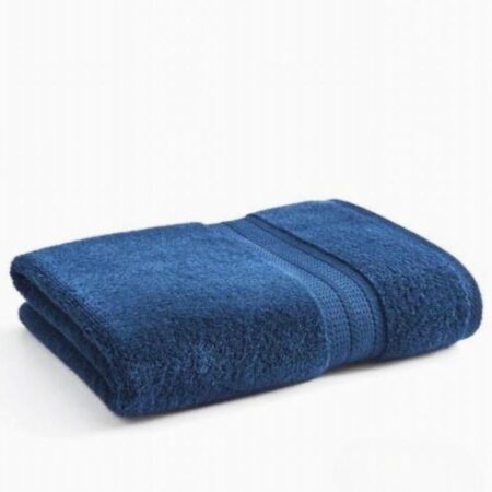 Navy Blue 100% Soft, Fluffy Cotton Towel, small, medium, large, extra large