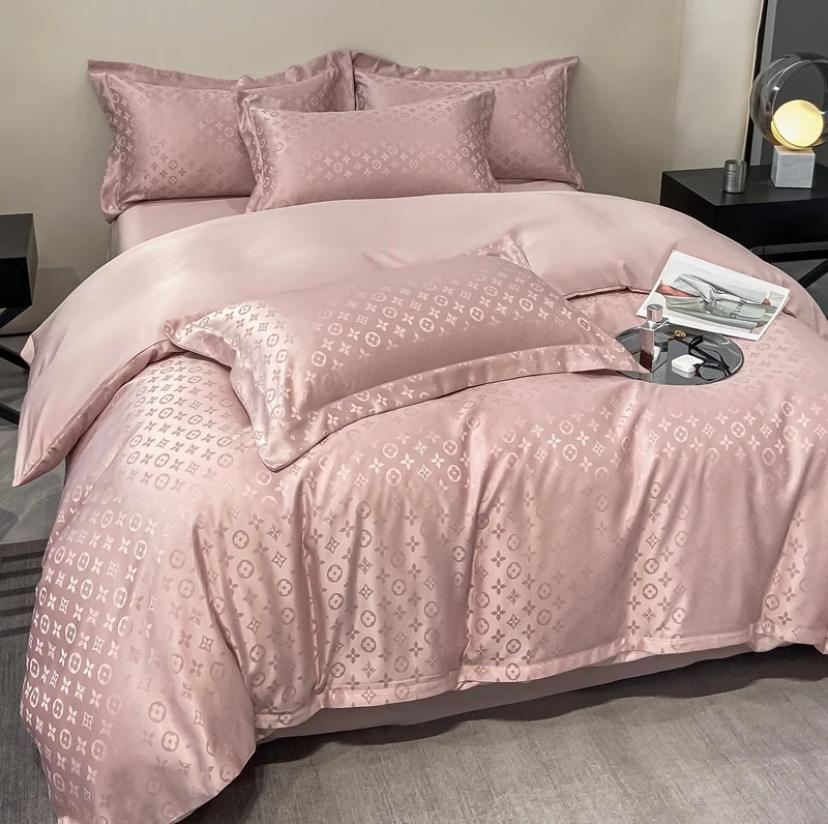 luxury pink duvet cover