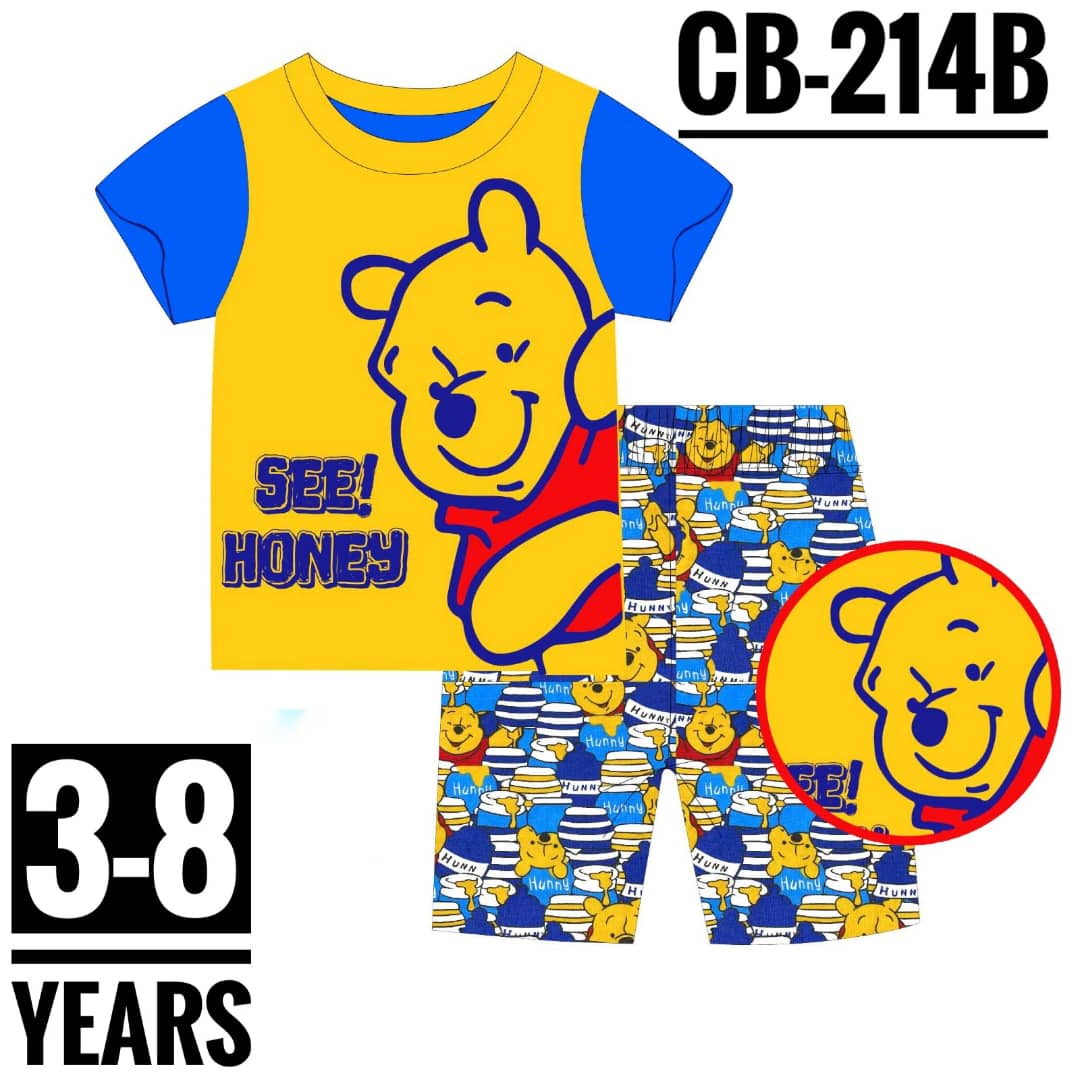 Cartoon Paw Patrol Short Sleeves Kids and Toddlers Girls Boys Age 4 Pyjamas