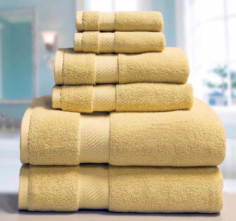 Raffia Bath Towel Set, Body Friendly, 6 in 1- 5 in 1- Medium- Large- Extra Large
