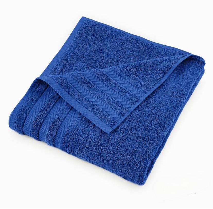 Royal Blue Bath Towel, High Quality cotton small-medium-large-extra large
