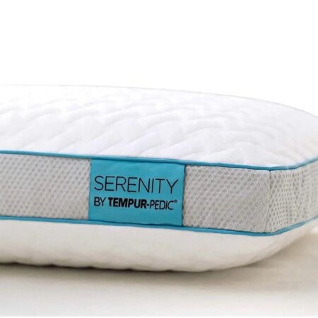 Pressure Relief Tempur-Pedic Memory Foam Pillow 24 x 16in (60 x 40cm) Standard Pillow White Premium Memory Foam Pillow (White)