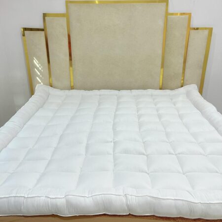 White Mattress Topper -Extra Thick & Ultra Soft, Breathable and Strong Support Pain Relief (3 by 6, 4 by 6, 5 by 6, 6 by 6, 6 by 7, 7 by 7)