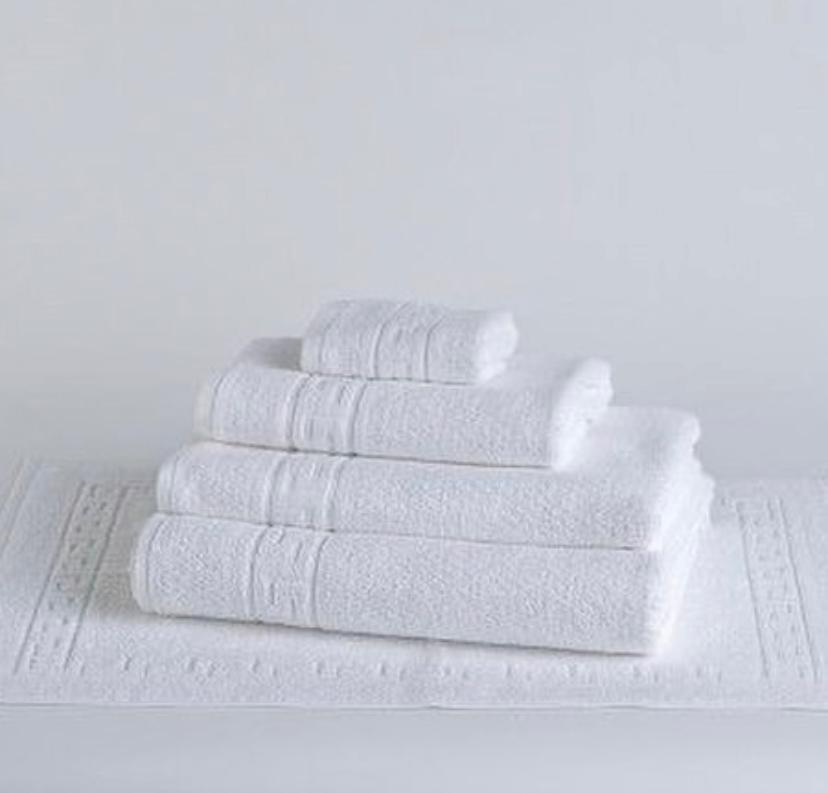 White Egyptian Bath Towel Luxury Cotton Towel for Home Hotels Spa Gym and More (large, x Large, Hand Towel)