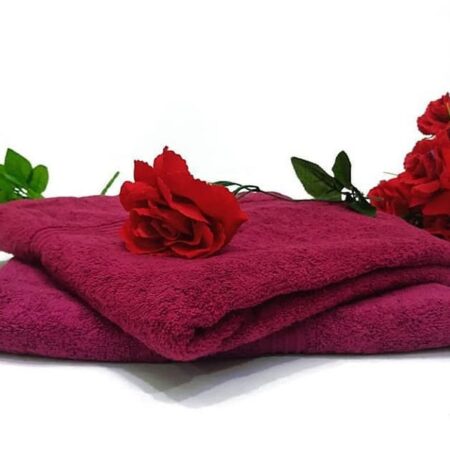 100% Absorbent Wine Bath Towel, Soft and Skin Friendly Large Bath Towel for Home, Hotels, Spa, Gym, Souvenir Perfect Gift All Age 28 x 55