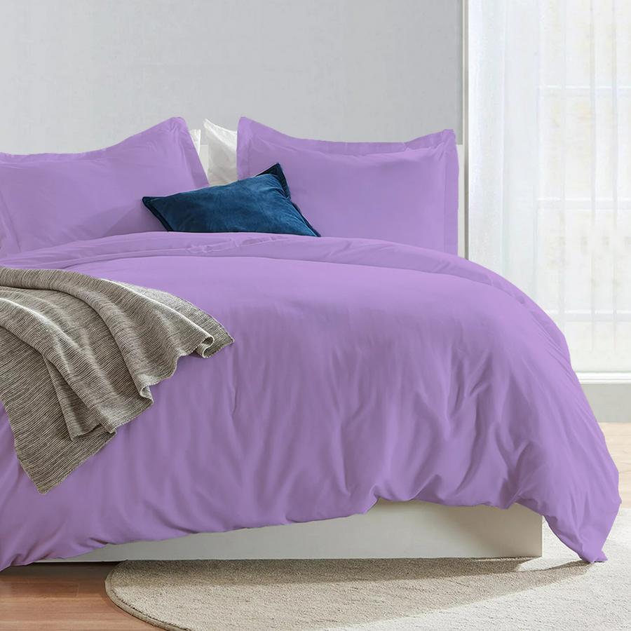 Premium Quality Purple Duvet Set, All Season Soft Breathable and Fade Resistant Bedding Set (4by6, 6by6, 6by7, 7by7 Sizes) - Image 2