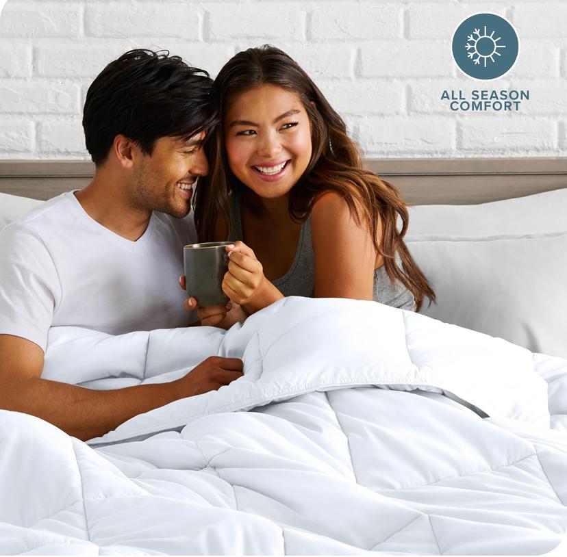 All Season Duvet Set - 4by6/ 6by6/ 6by7/ 7by7 Size, Ultra Soft, Durable and Breathable Comforter Set, 4/6 Pieces with 1 Duvet, 1Bedsheet and 2/4 Pillowcases - Image 2