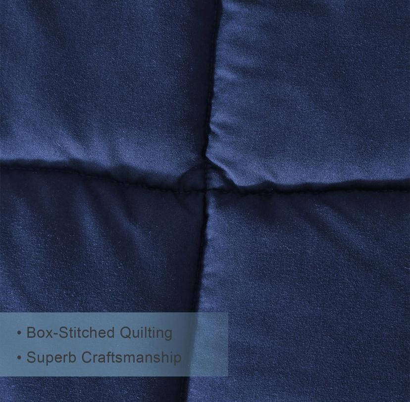 Reversible Duvet Set - Soft, All Season Comfortable and Breathable Box Quilting Bedding Set, 4/6-Pieces,1 Duvet 1 Bedsheet and 2/4 Pillowcases Set, 4by6/ 6by6/ 6by7/ 7by7 Size - Image 3