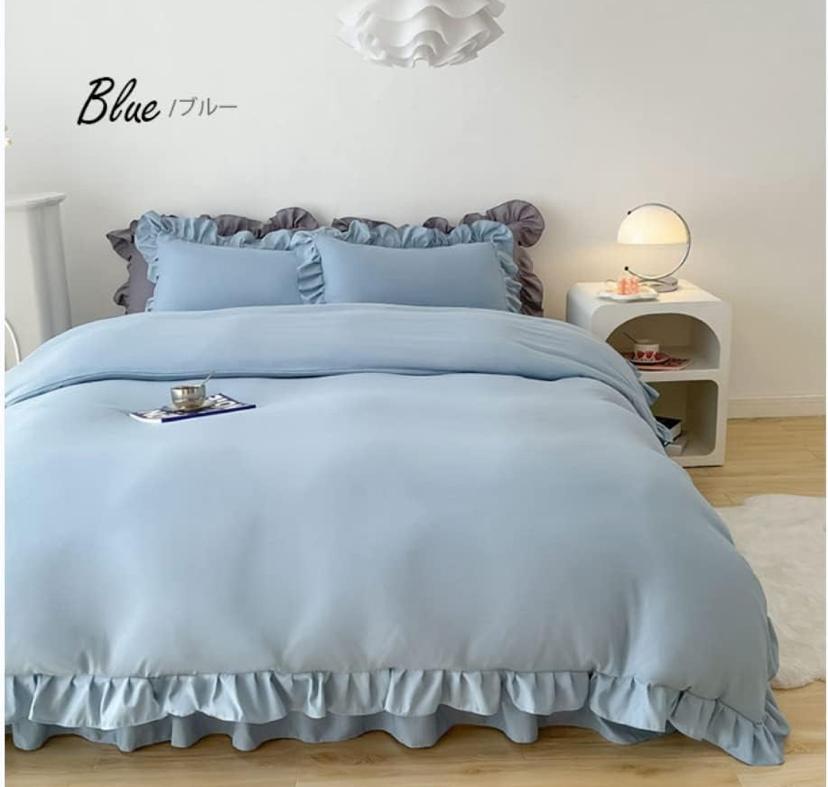 ruffle duvet cover set