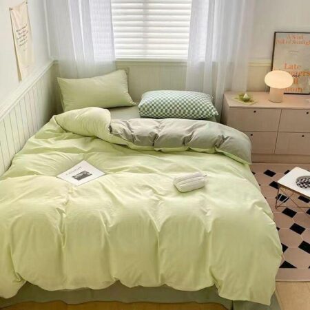 Green duvet set