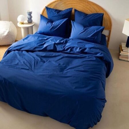 Navy blue duvet set