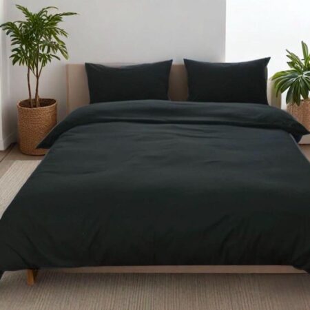 black duvet set