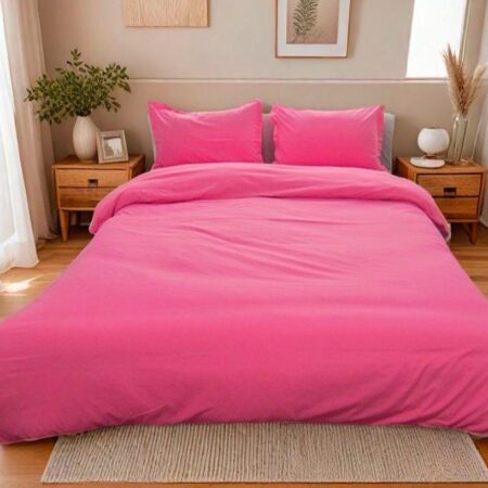 pink duvet set