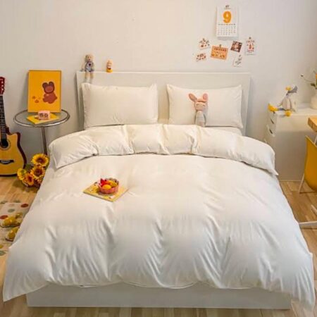 white duvet set