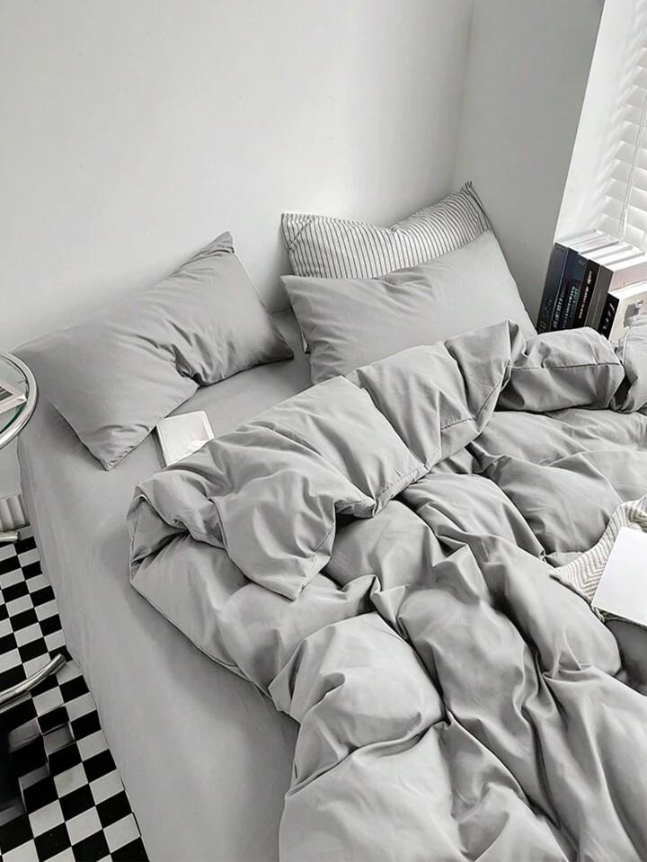 grey bedding set